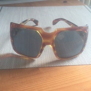 Vintage Square Frames Sunglasses.   Made in Italy